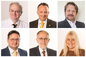 Pictures of SBC Lib Dem councillors for 2025